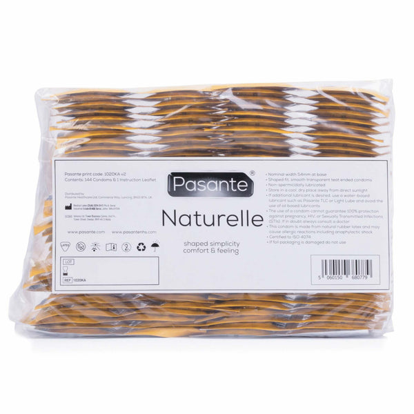 Pasante Naturelle Condoms Bulk Packs 144 pcs