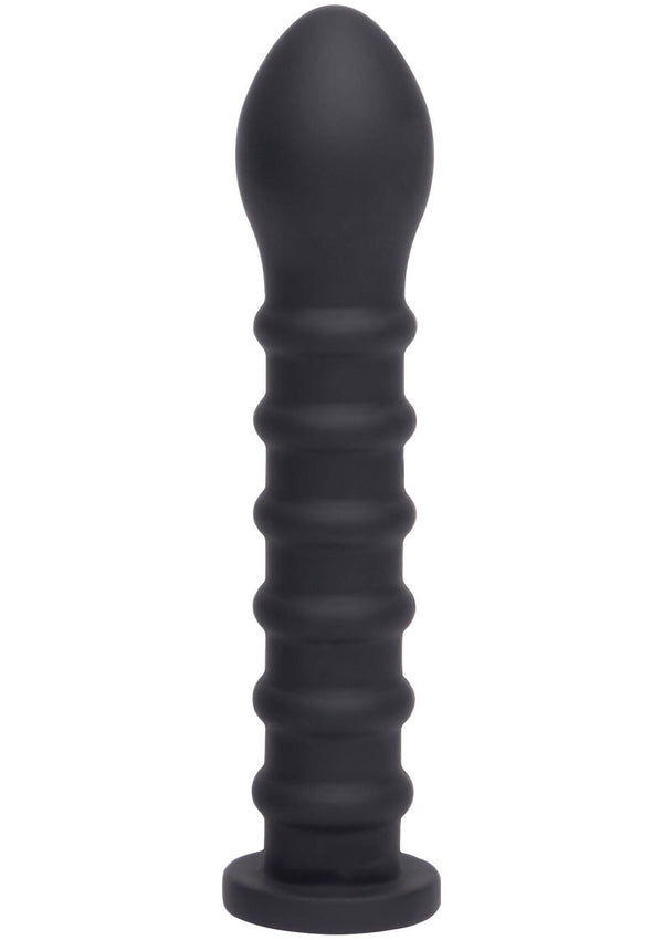 Ribbed Dong Easy-Lock 19 cm Black