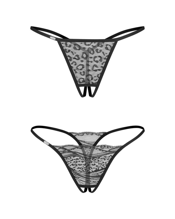 Bianca 2-pak stringi otwarte 2XL/3XL