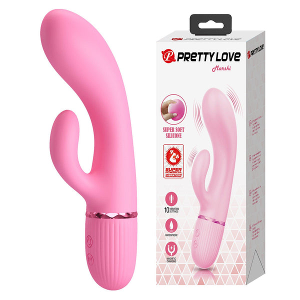 PRETTY LOVE - Marski, 10 vibration functions, Silicone