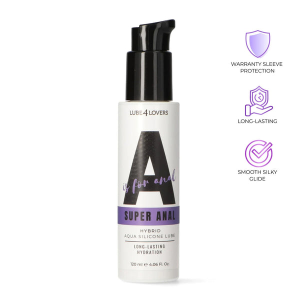 A is for Super Anal - Hybrid Anal Lubricant 120 ml