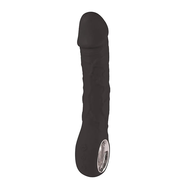 Black vibrator - 10 different modes of vibration and heating function