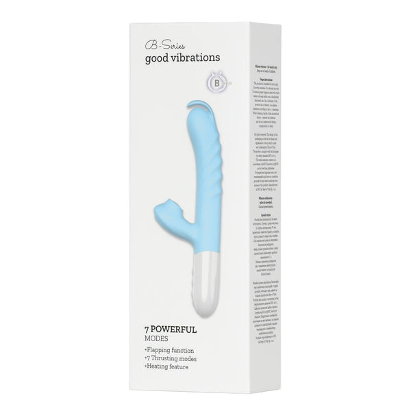 Silicone Vibrator 7 Powerful Modes -  Flapping and 7 Thrusting Heating