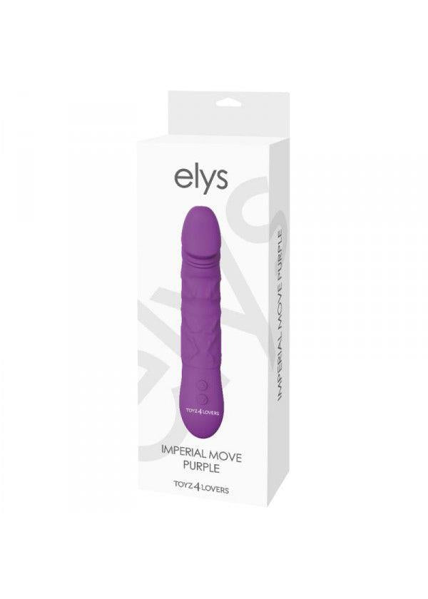 Vibrator-VIBRATORE REALISTICO ELYS - IMPERIAL MOVE PURPLE