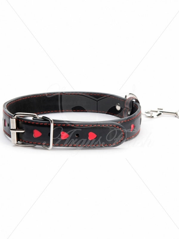 Hearts Collar and Leash