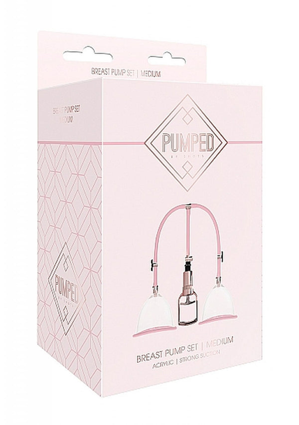 Breast Pump Set Medium Rose Gold