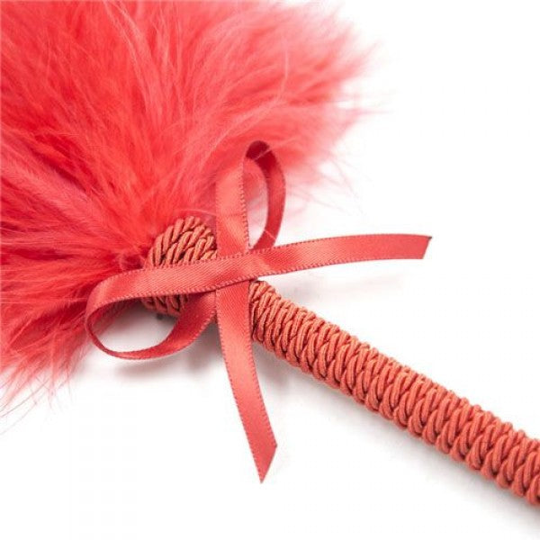 Soft skin duster whip (rosso)