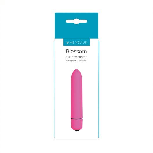 Wibrator   Me You Us Blossom 10 Mode Bullet Vibrator Pink