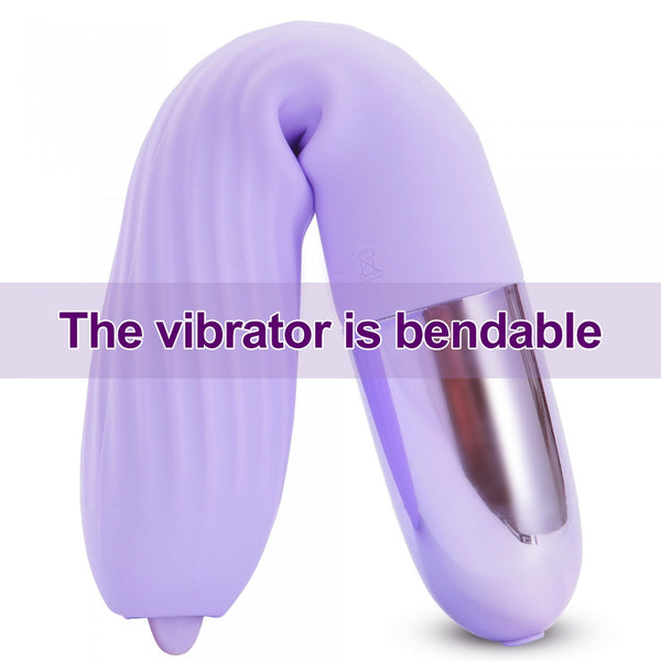 Silicone Vibrator USB, 10 vibration modes, Heating