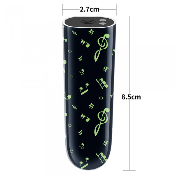 Rechargeable Glow in the dark Music Massager