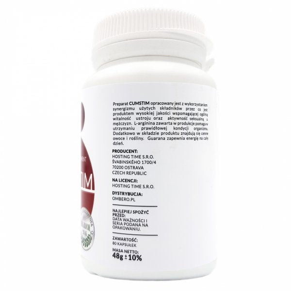 CumStim 80caps dietary supplement