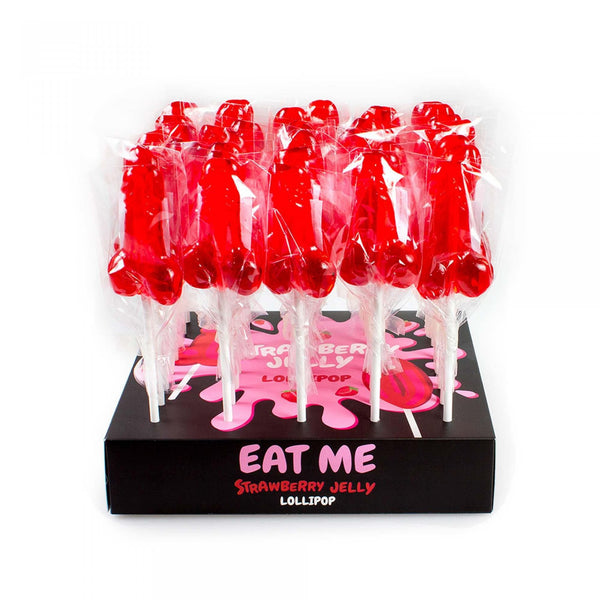 Lizak Strawberry Penis Lollipop