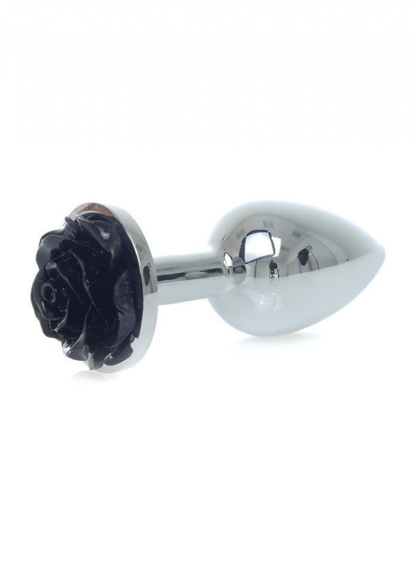 Plug Jewelery Silver PLUG ROSE Black