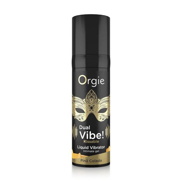 DUAL VIBE! PINA COLADA KISSABLE LIQUID VIBRATOR   15 ML