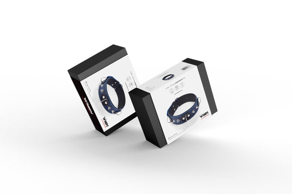 Obroża  Collar Crazy Horse Blue, Small