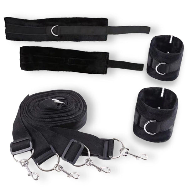 Power Escorts   BR243   Bed Restraint Bondage Set BDSM   Big Colour Box