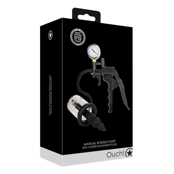Manual Rosing Pump   Black
