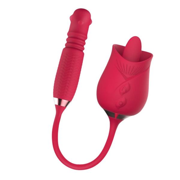 Rouge Velvet Rose Vibrator