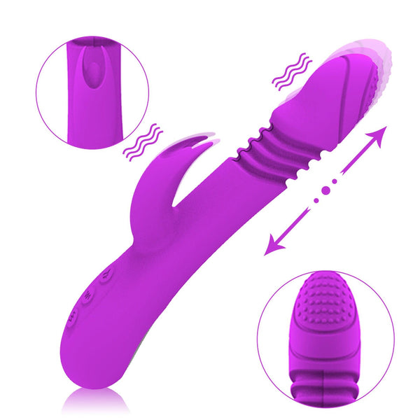 Ella vibrator, 7 vibration modes 3 thrusting function, Heating