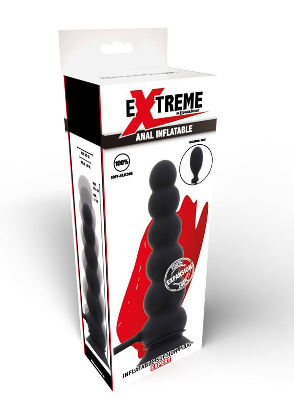 Hidden Desire Extreme Inflatable Suction Base Plug   Expert