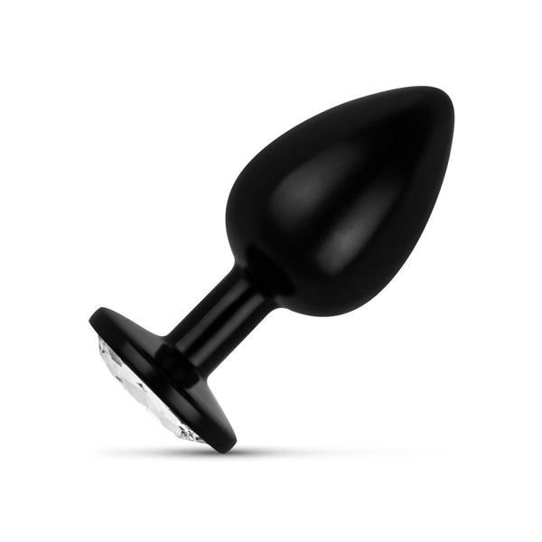 Anal Collection Butt Plug L Black/Silver