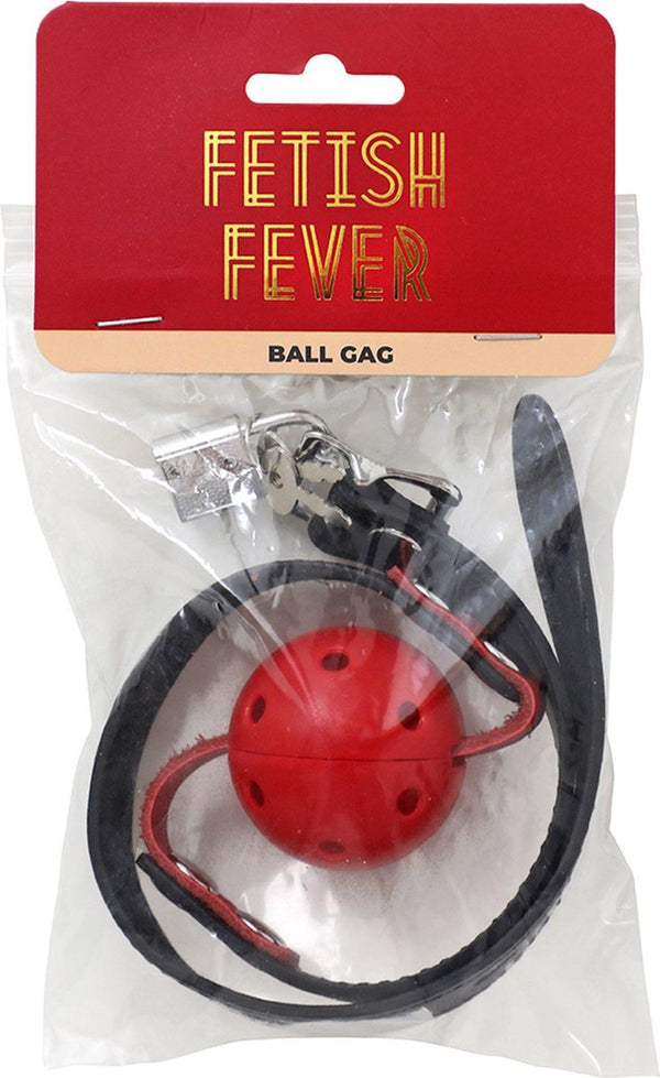 Fetish Fever   Ball Gag   Red