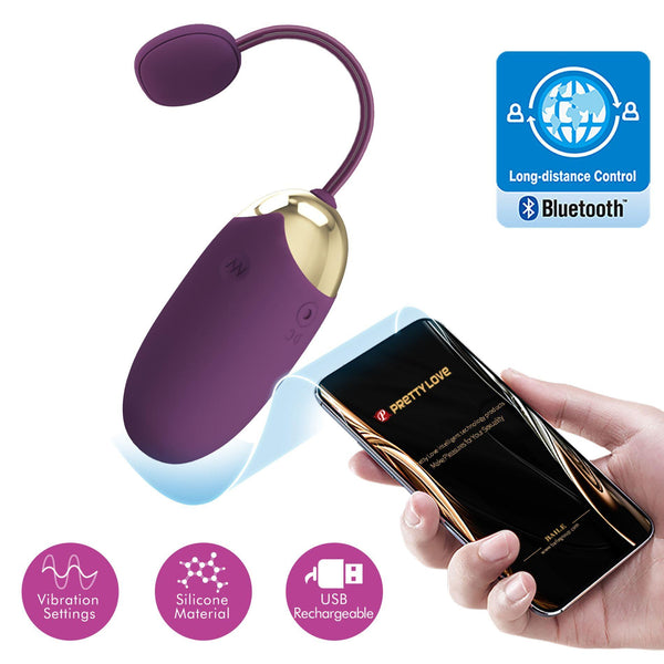 PRETTY LOVE Abner, Mobile APP Long distance Control 12 vibration functions