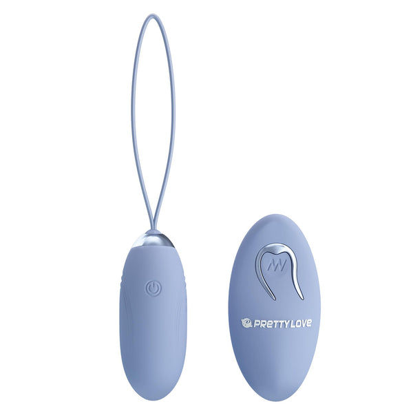 PRETTY LOVE   JENNY Dream chaser 1, Blue, Wireless remote control 12 vibration functions