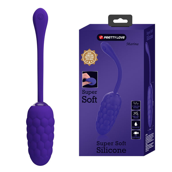 PRETTY LOVE   MARINA EGG Purple 12 vibration functions
