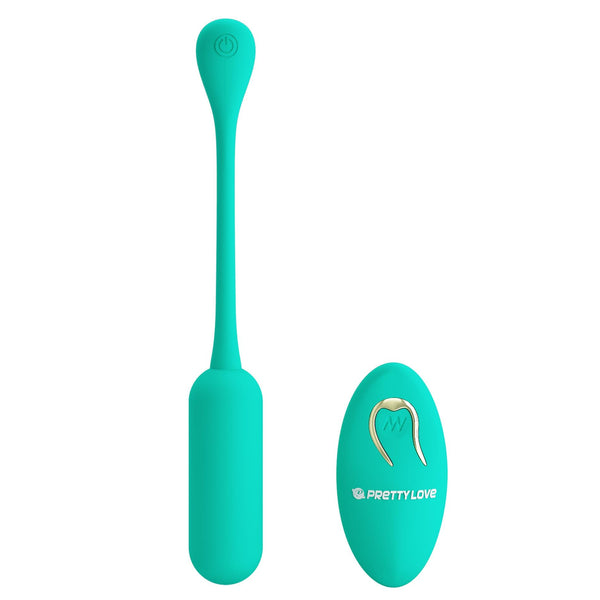 PRETTY LOVE LECHIES Dream chaser 5, Green, Wireless remote control 12 vibration functions Memory function