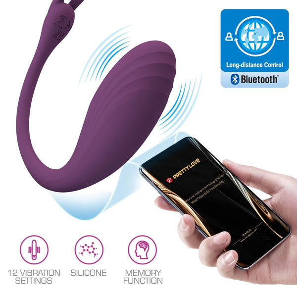 PRETTY LOVE Catalina, 12 vibration functions Mobile APP Long distance Control