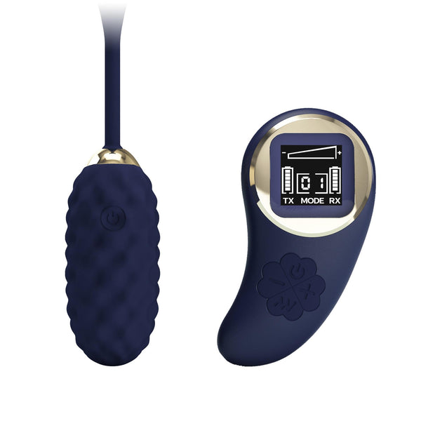 PRETTY LOVE   Vivian Blue, 10 vibration functions 9 speed levels Wireless remote control