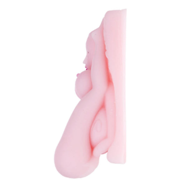 BAILE   Vibration Sex talk Double holes, 3 AAA batteries, TPR ABS