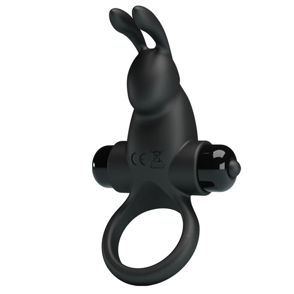 PRETTY LOVE VIBRANT PENIS RING I Black