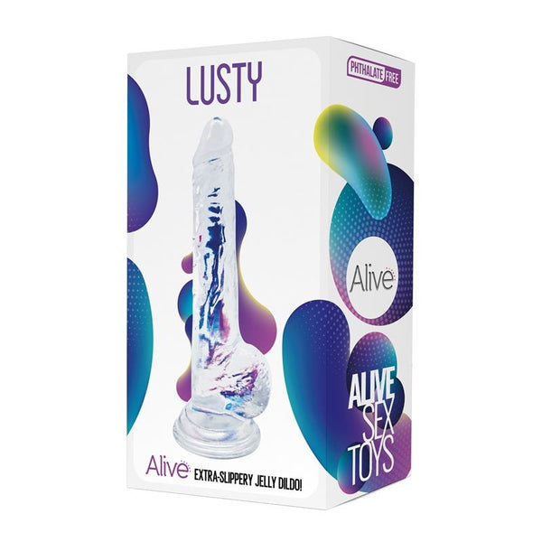 Dildo AL.Lusty (Jelly Clear)