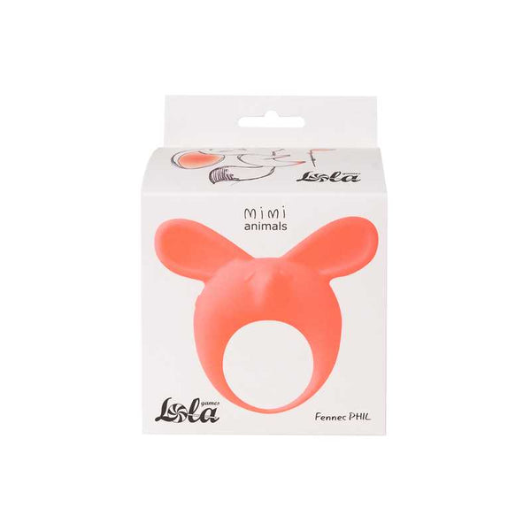 MiMi Animals Fennec Phil Orange Vibrating Cockring