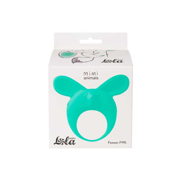MiMi Animals Fennec Phil Green Vibrating Cockring
