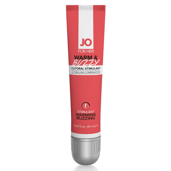 JO System For Her Clitoral Stimulant Warming Warm &amp; Buzzy 10 ml