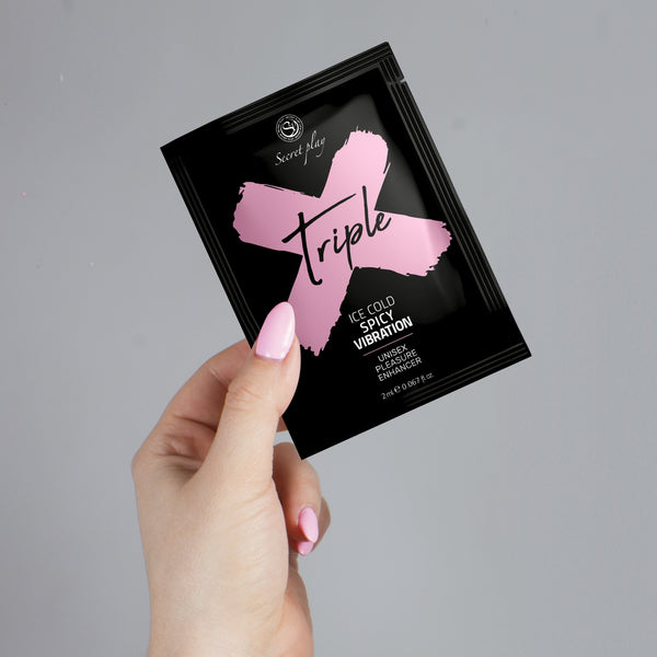 MONODOSIS TRIPLE X 3 IN 1 UNISEX PLEASURE ENHANCER GEL 2 ML