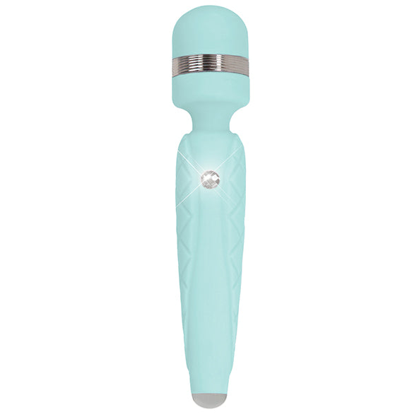 Pillow Talk Cheeky Wand Massager Teal