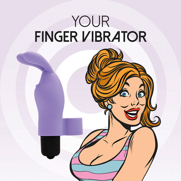 FeelzToys Magic Finger Vibrator Purple