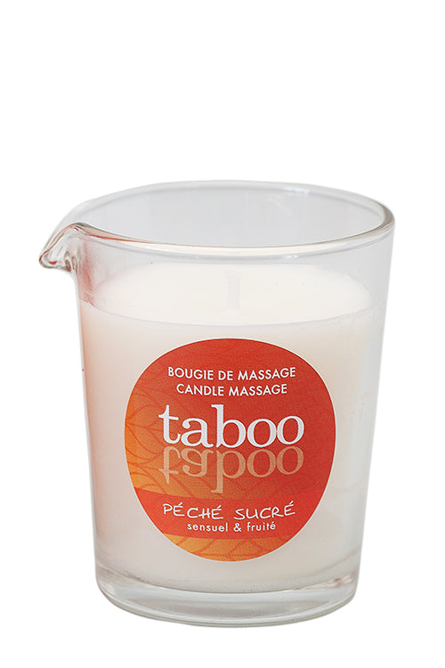 Peche Sucre Bougie Massage Candle/Cream 60 gr