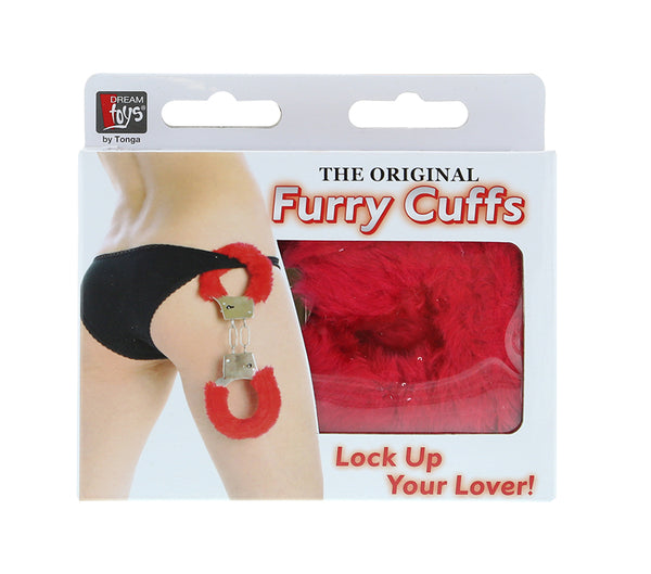 DREAM TOYS HANDCUFFS WITH PLUSH RED