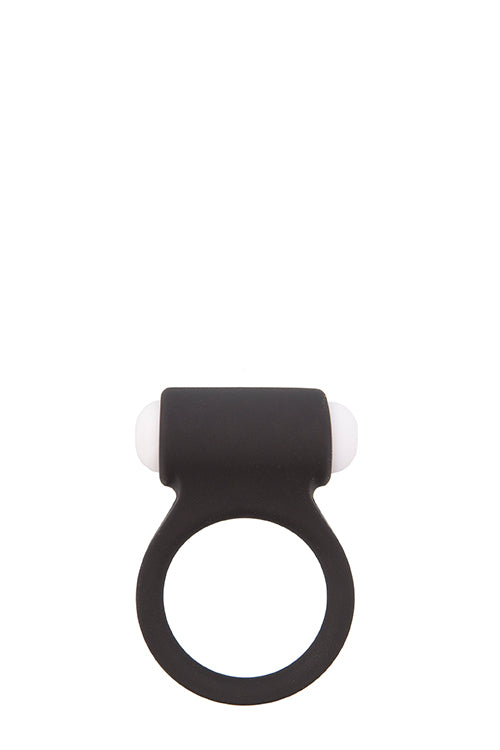 ALL TIME FAVORITES SILICONE STIMU RING BLACK