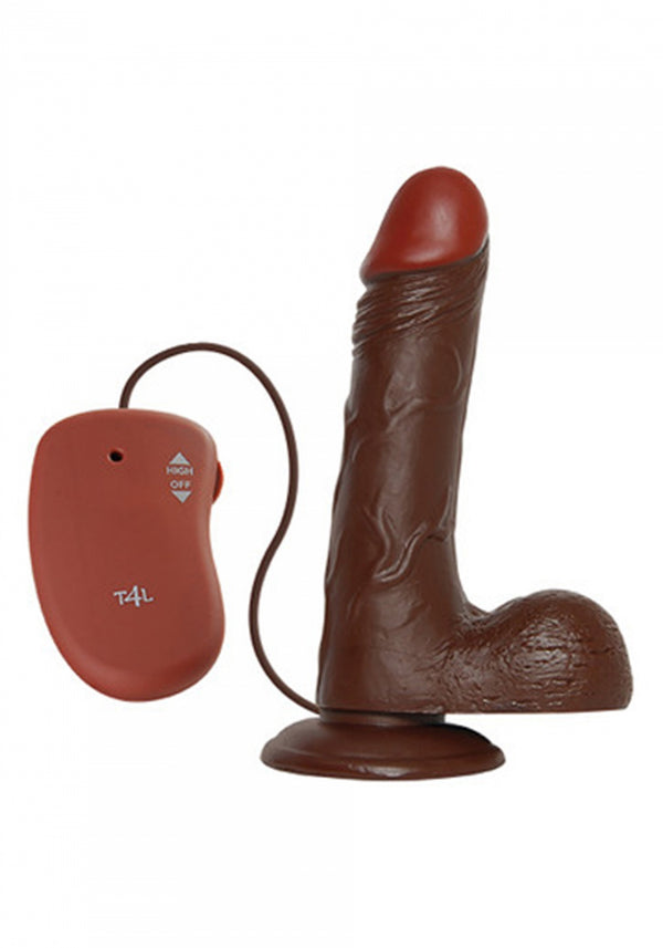 Wibrator REALISTIC VIBRATOR REAL RAPTURE BROWN 8