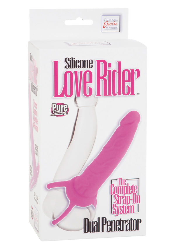 Silicone Dual Penetrator Pink