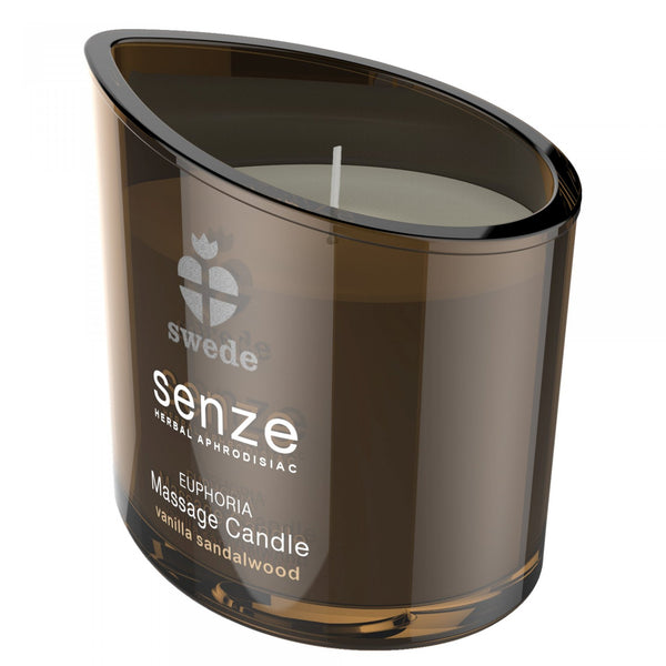 Swede   Senze Euphoria Massage Candle Vanilla Sandalwood