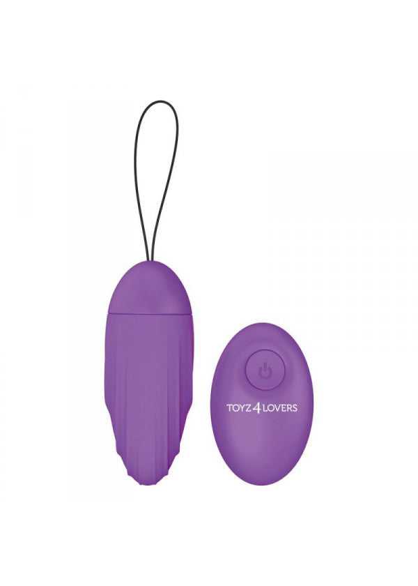 Egg/vibr OVETTO VIBRANTE ELYS RIPPLE EGG REMOTE CONTROL PURPLE