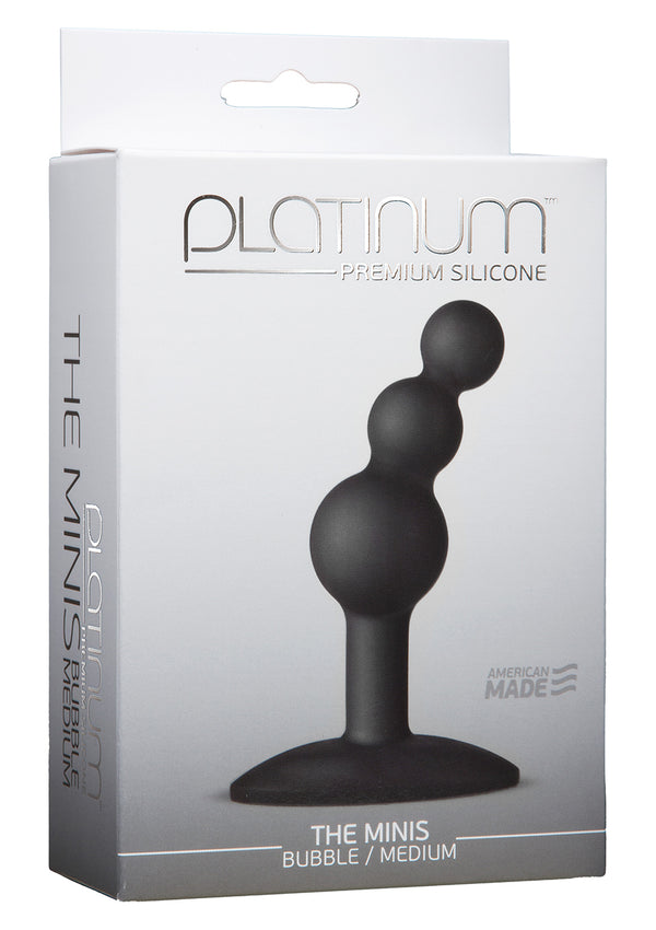Plug PLATINUM THE MINIS BUBBLE BLACK M