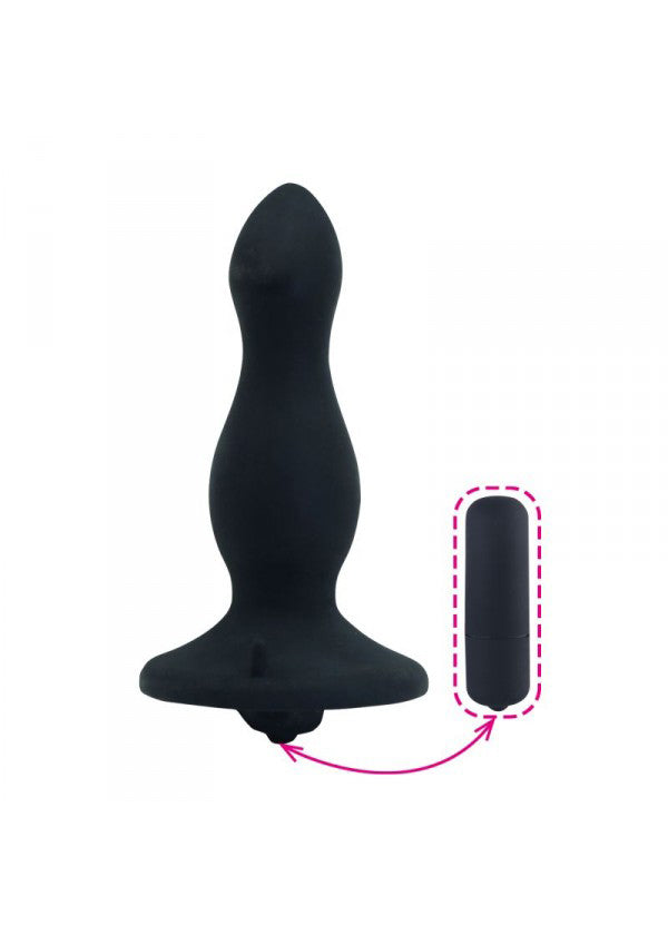 Plug/vibr BUTT PLUG WITH SUCTION CUP